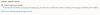 Screenshot of settings for Target group baner